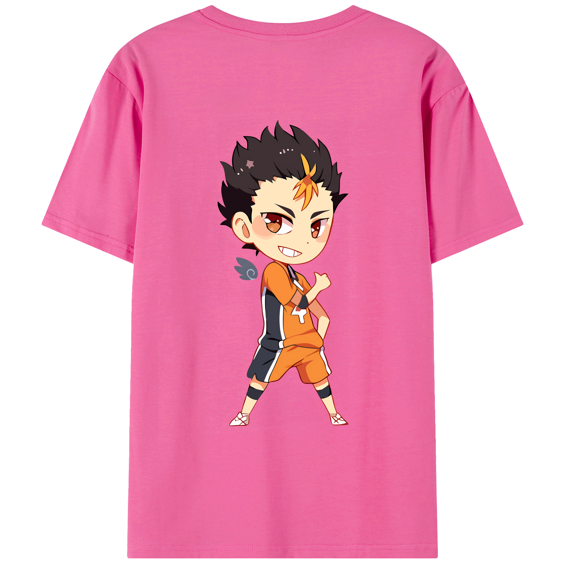 （画像用） ハイキュー!! Haikyu!! レディース半袖Tシャツ(バックプリント)